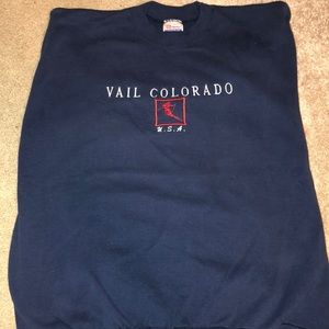 Vail Colorado Skiing Crewneck